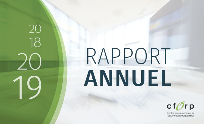 Rapport annuel 2018-2019